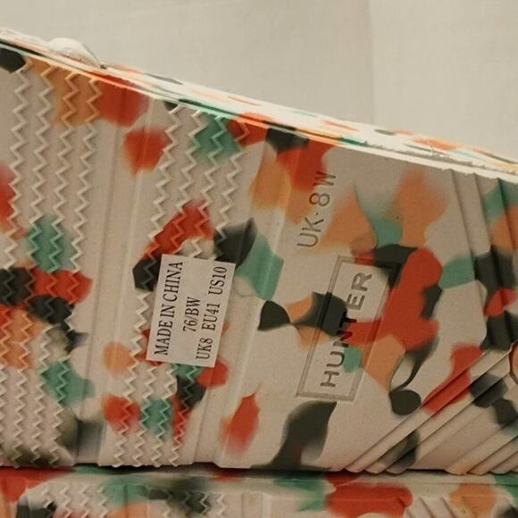 HUNTER BLOOM Algae slides flip flops size 8 new!!! - Picture 9 of 10